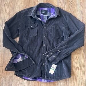 FOX Men’s Corduroy & Flannel Shacket